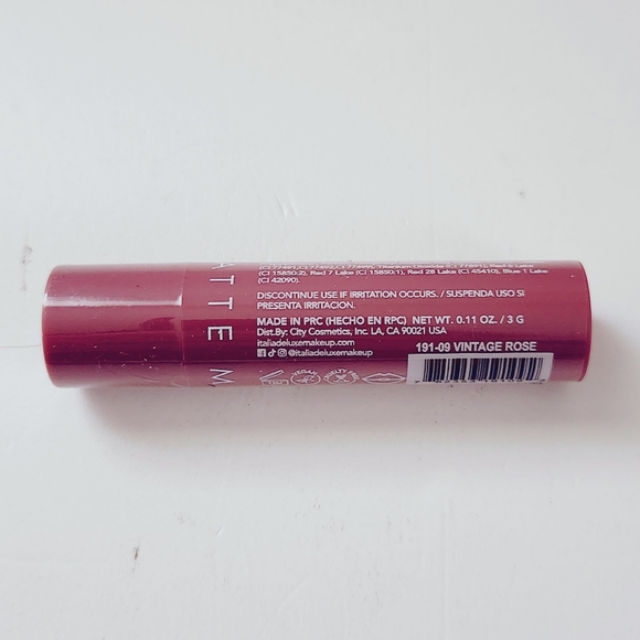 ⭐4/$15 Italia Deluxe Mousse Matte Lipstick Vintage Rose - Picture 6 of 8
